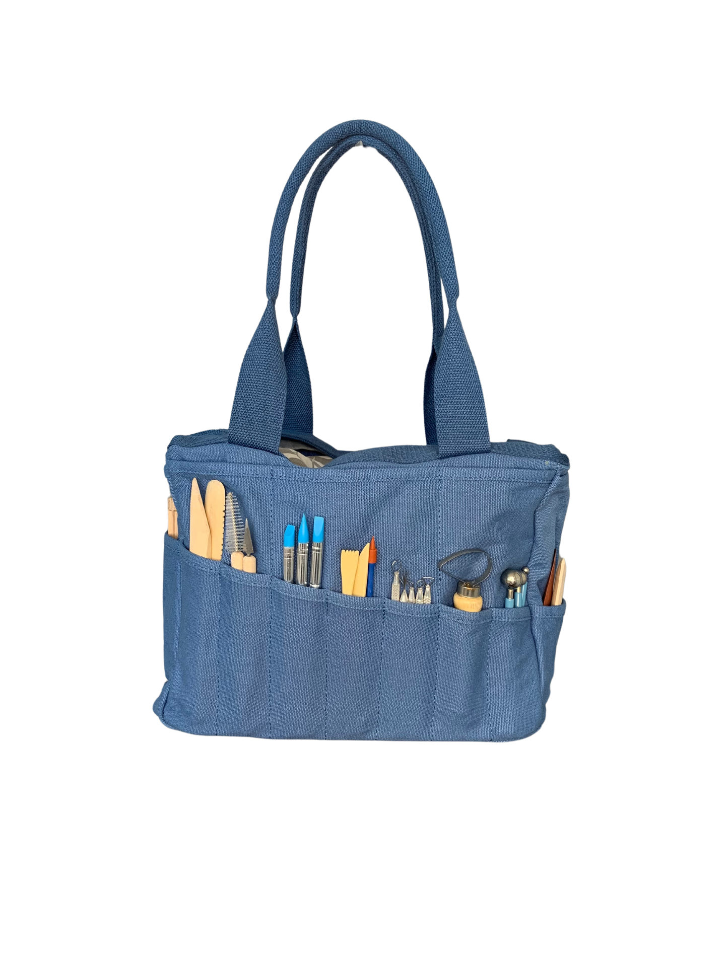 CLAYU tool tote - sky blue